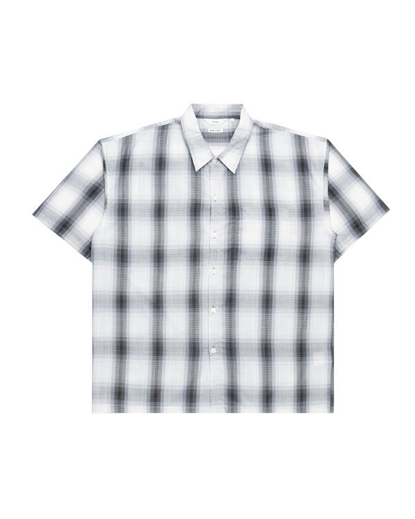 Beams Ombre Check Shirt | 11011669803-01 | AFEW STORE